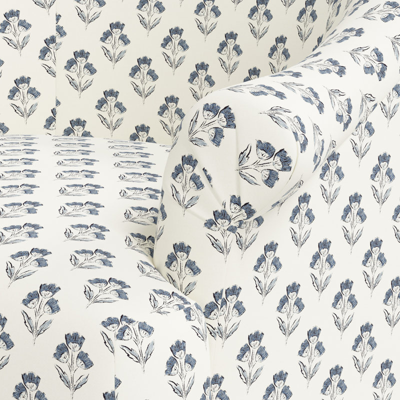 Marie Swivel Chair, Francie Blue