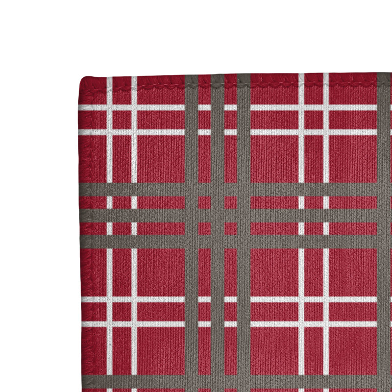Plaid Indoor Rug, Rectangle 3' x 5'