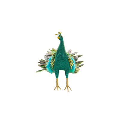 Bleu sarcelle, paon glamour