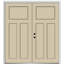 Porte d'entrée pré-montée en fibre de verre Craftsman-609434848-609434876-609434870