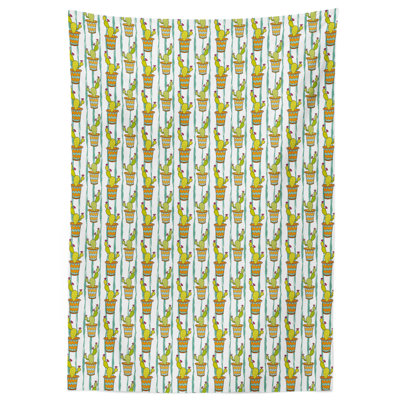 Cactus Geometric Tablecloth