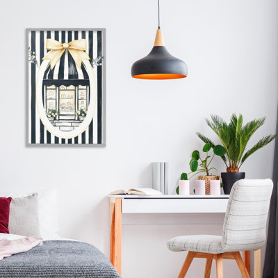 Giclée encadrée pour fenêtre Maison, par Petal Prints Design
