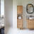 Jonàk Solid Wood Freestanding Linen Cabinet