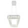 Venito Dimmable LED Square / Rectangle Chandelier