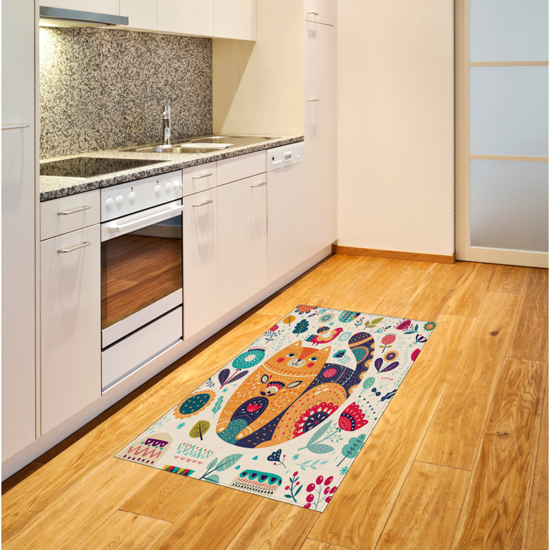 Paisley High Density Long Fiber Poly Threads Decorative Area Rug Carpet, Rectangle 2'7" x 5'