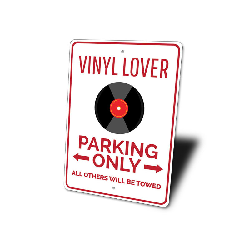 Enseigne en vinyle, H 18 po x l 12 po x P 0,06 po