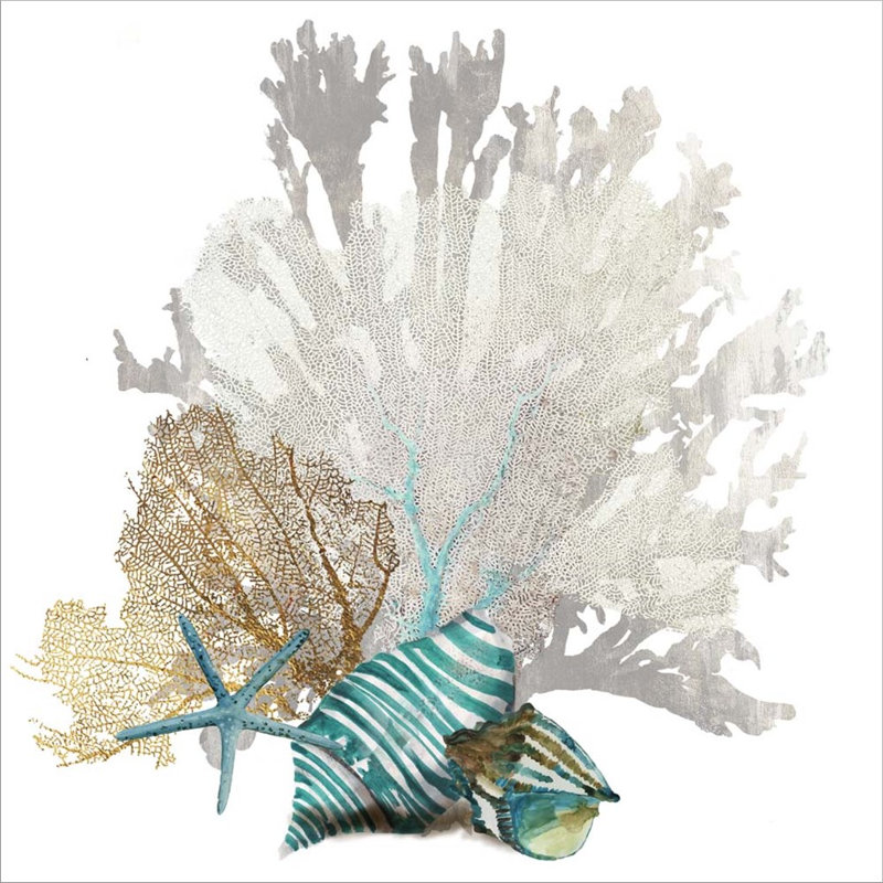 Corail par Aimee Wilson, art mural encadré