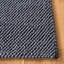 Tapis gris foncé en laine touffeté à la main Almus-341968723