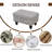 Flannel Storage Ottoman Living Room-2101498992