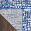 Tapis bleu/blanc-1270626716