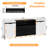 80" Fireplace Tv Stand With 40" Fireplace, Side Storage Cabinets-1467636747