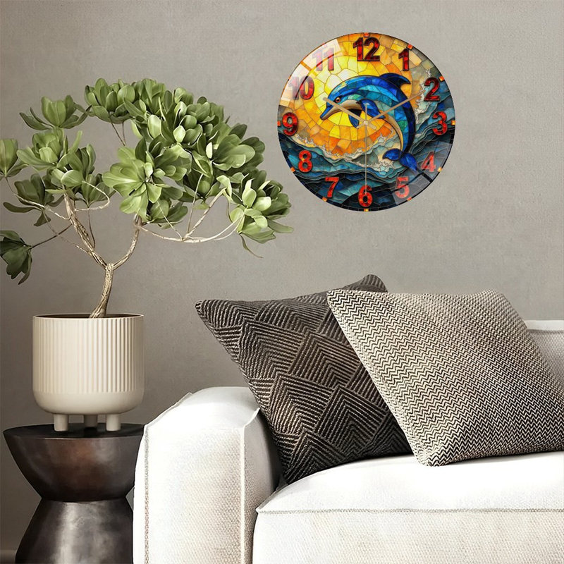Horloge murale 12 po