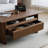 Simple black walnut coffee table-105866278