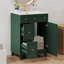 Meuble-lavabo 24 po avec lavabo en céramique 24 po, 2 tiroirs, 1 porte à fermeture en douceur Forest-1628650270