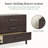 Atlas 3 Drawer Dresser With Change Topper