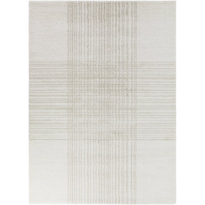 Paleczny Beige/Cream Modern Minimalist Area Rug