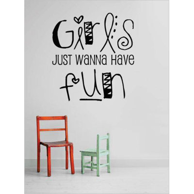 Text & Numbers Wall Decal