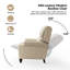 Fauteuil inclinable manuel en cuir véritable Adeesa-976325417