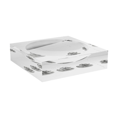 Chrome Duckies White Acrylic Candy Catchall Dish