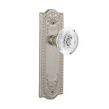 Meadows Plate with Crystal Egg & Dart Knob