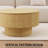 29.53 " MDF Modern Circular Coffee Table-1719772609
