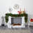 Mixed Pine Christmas Garland with Berries and Pinecones