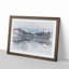 Lake McDonald in Montana in Abstract - Picture Frame Graphic Art Print-55777533-55777537