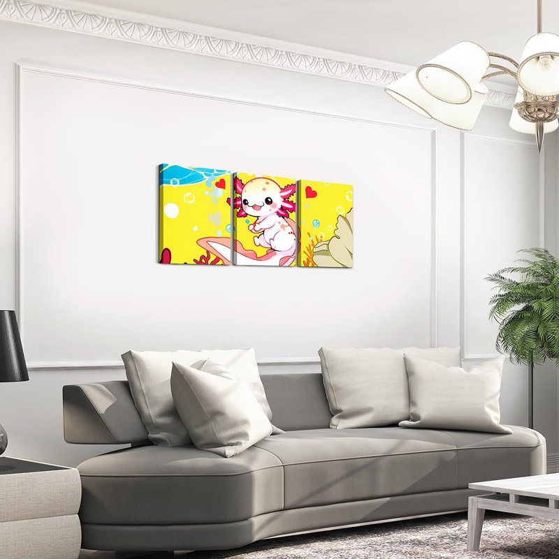 3 Piece Wrapped Canvas Wall Art