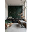 Papier peint botanique vert moderne Botanical