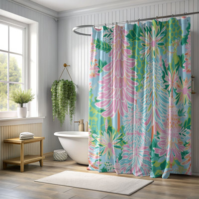 Rideau de douche 1 pièce