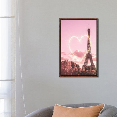Paris Heart - Print on Canvas