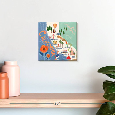 Aliaz State Maps - California Attractions