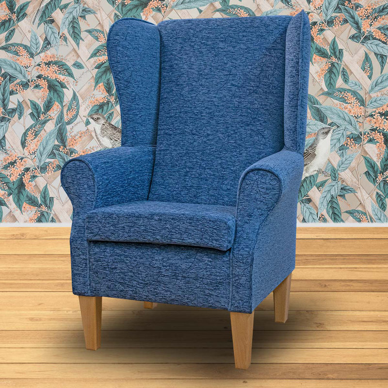 79cm Wide Tufted Wingback Chair