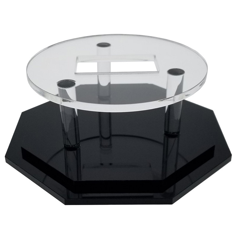 Boîte de hockey sur présentoir de luxe protégé contre les rayons uv