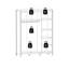 Cynsere 3 Door Manufactured Wood Wardrobe-1745773616