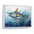 Fishing Majestic Marlins I - Fishing Framed Canvas Print Hunting Wall Art-79384358-79384352