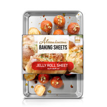  Chicago Metallic Commercial II Traditional Uncoated True Jelly  Roll Pan, Make jelly rolls, cookies, pizza, one-pan meals, and more,  15-Inch by 10-Inch: Home & Kitchen