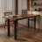 Light-walnut Rectangular Solid Wood Desk-109691036