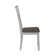 Luz Linen Ladder Back Side Chair in White