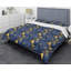Ensemble de housse de couette de luxe mid-century à l’onde rétro-138869028