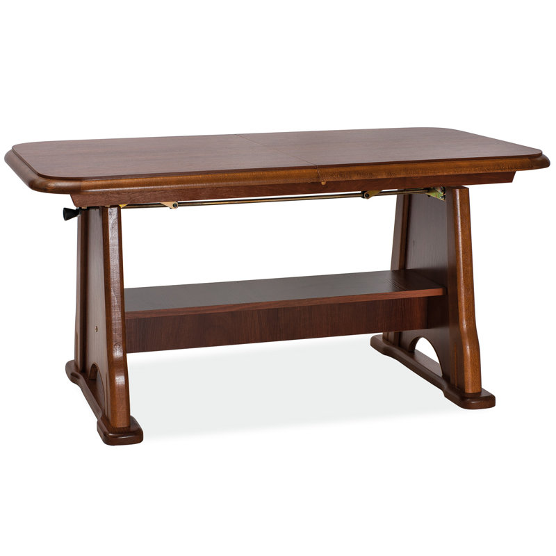 Lift Top Trestle Coffee Table, Venge