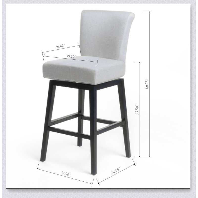TABOURET DE COMPTOIR PIVOTANT Créez une expérience culinaire intemporelle et améliorez le confort