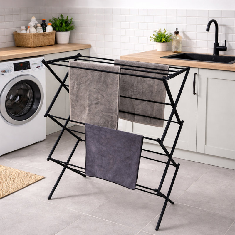 Metal Foldable Freestanding Drying Rack
