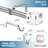 Datus Steel Single Curtain Pole-489831831-489831826