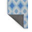Tapis bleu ciel tissé à la machine-665509575