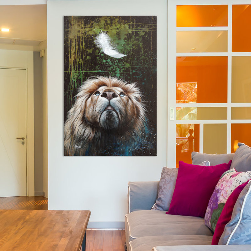 «Legerete (Lightness)», impression sur toile tendue, H 12 po x l 8 po x P 0,75 po, Pas de tapis, Toile tendue