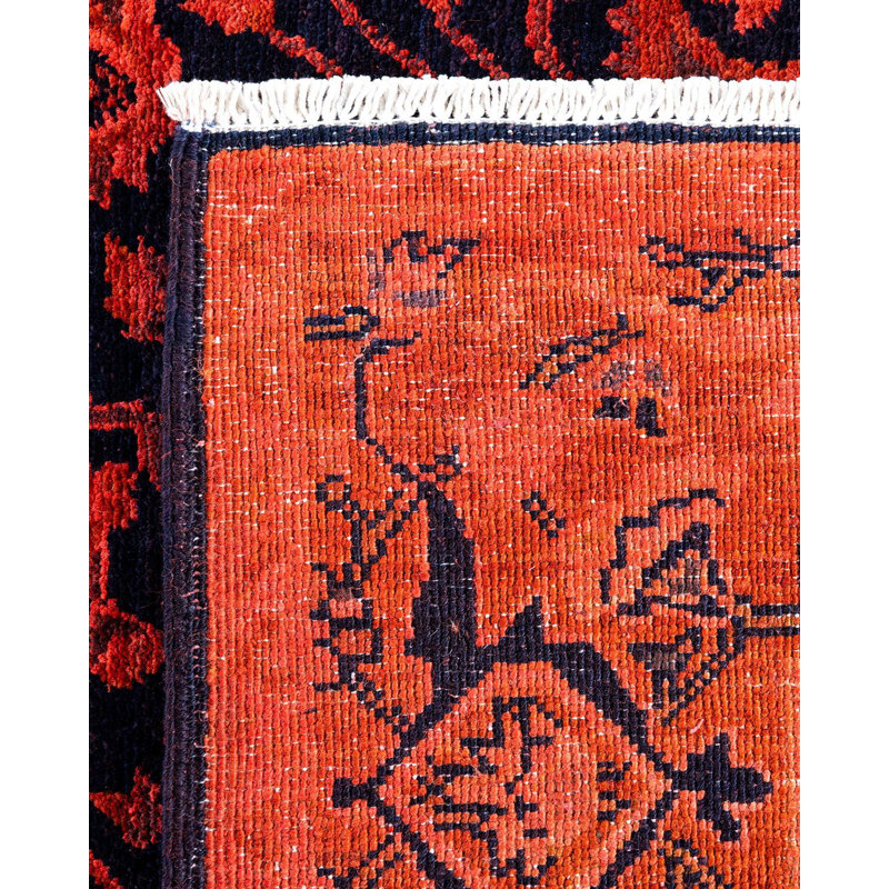 Overyed One-of-a-Kind Rectangle 4'1" X 5'10" Hand Knotted Area Rug