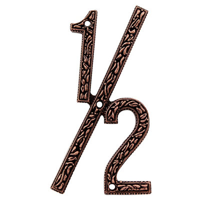 San Michele 4.75'' H Metal House Number