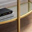 Richman 100cm Glass Top Console Table-121359900