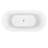 59'' x 28'' Freestanding Soaking Acrylic Bathtub-96333391